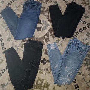Lot of American Eagle Distressed Jeans Womens Size 10